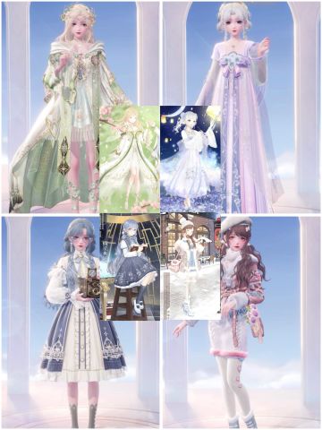 在无限暖暖还原春夏秋冬！