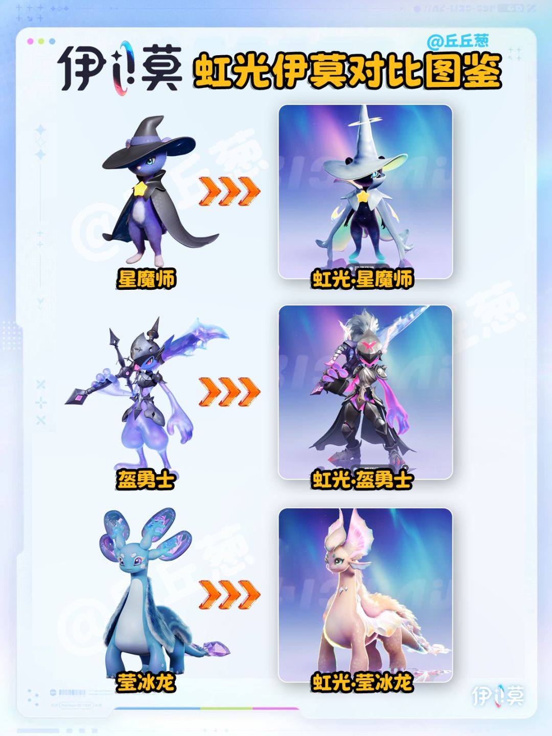 【伊莫】快来选择你的虹光伊莫吧~ 2