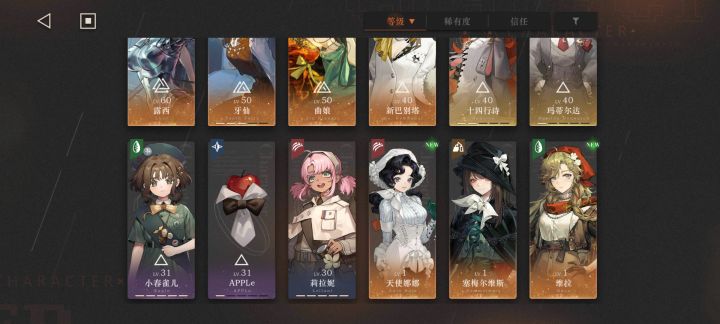 大佬们,该怎么配队呢截图
