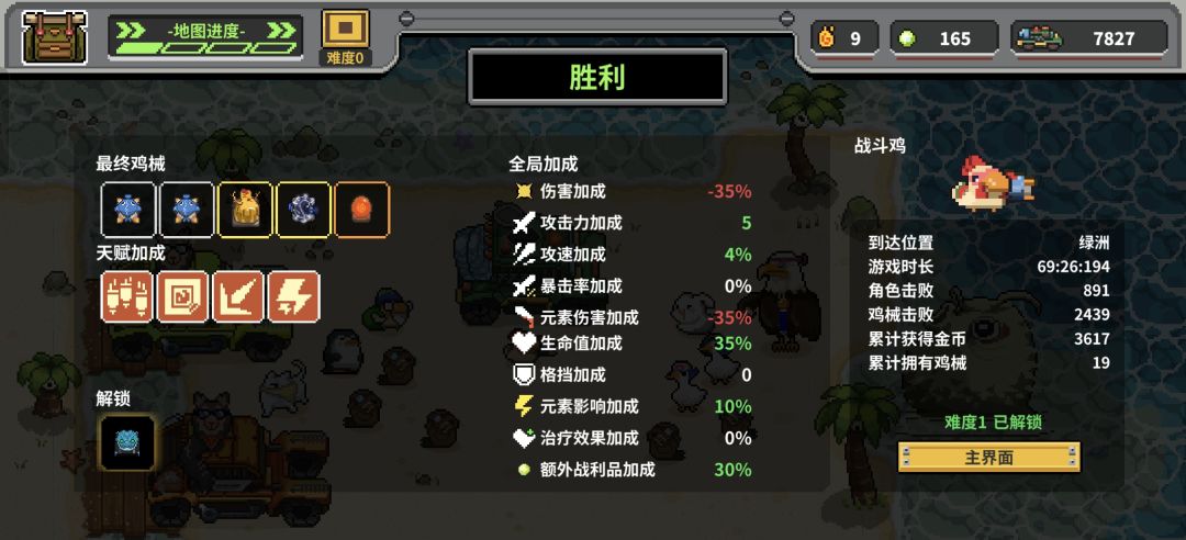 打了六小时新手局通关 1