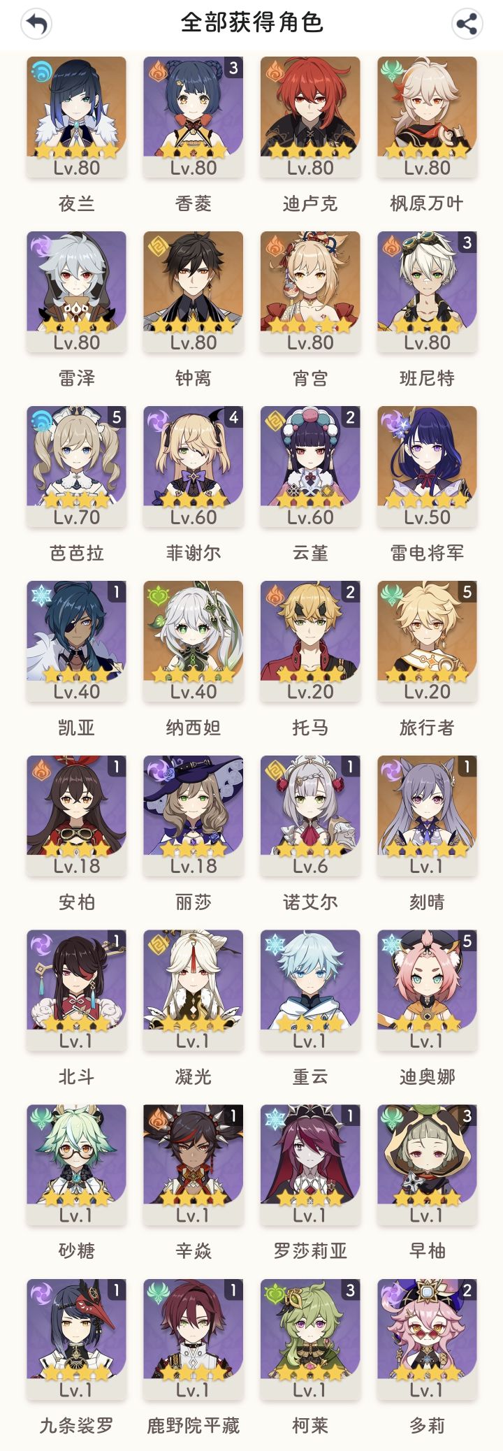 问下各位吴彦祖，这个版本我是抽一命夜兰，还是夜兰武器，还是胡桃比较好。截图