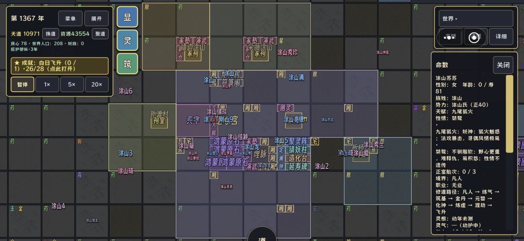 各大气运之子 2