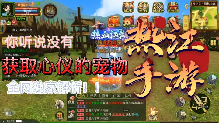 热江:如何强化宠物截图