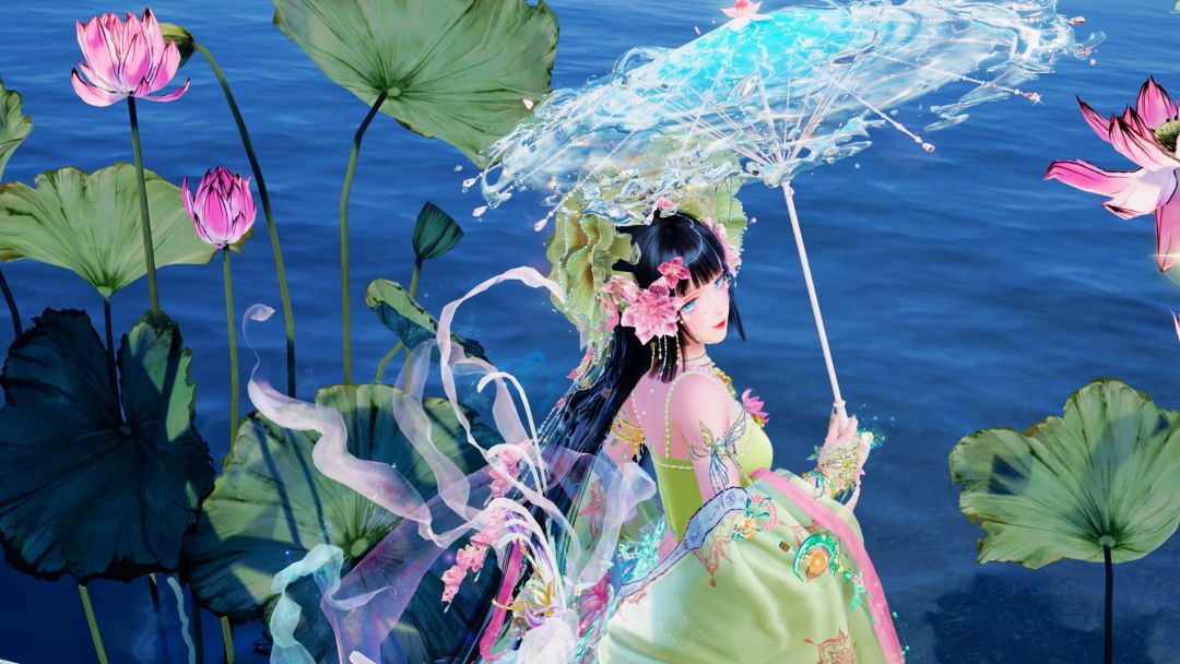 生于纯净之水,头戴莲花粉 1