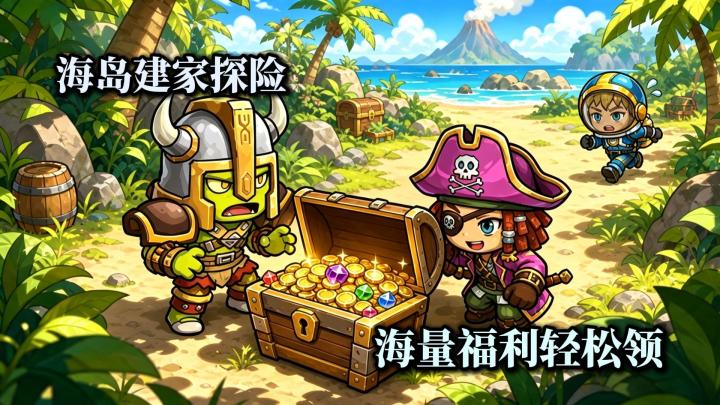 🏝️海岛家园全新上线✨ 刷本建家解锁海量豪礼🎁截图