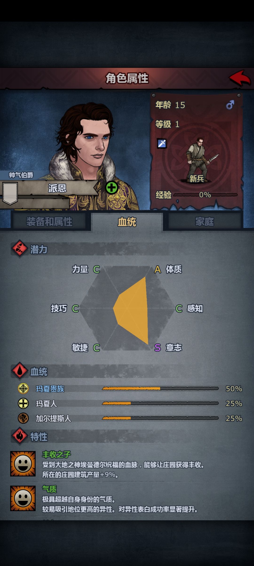 没想到加尔发型配这脸确实帅 1