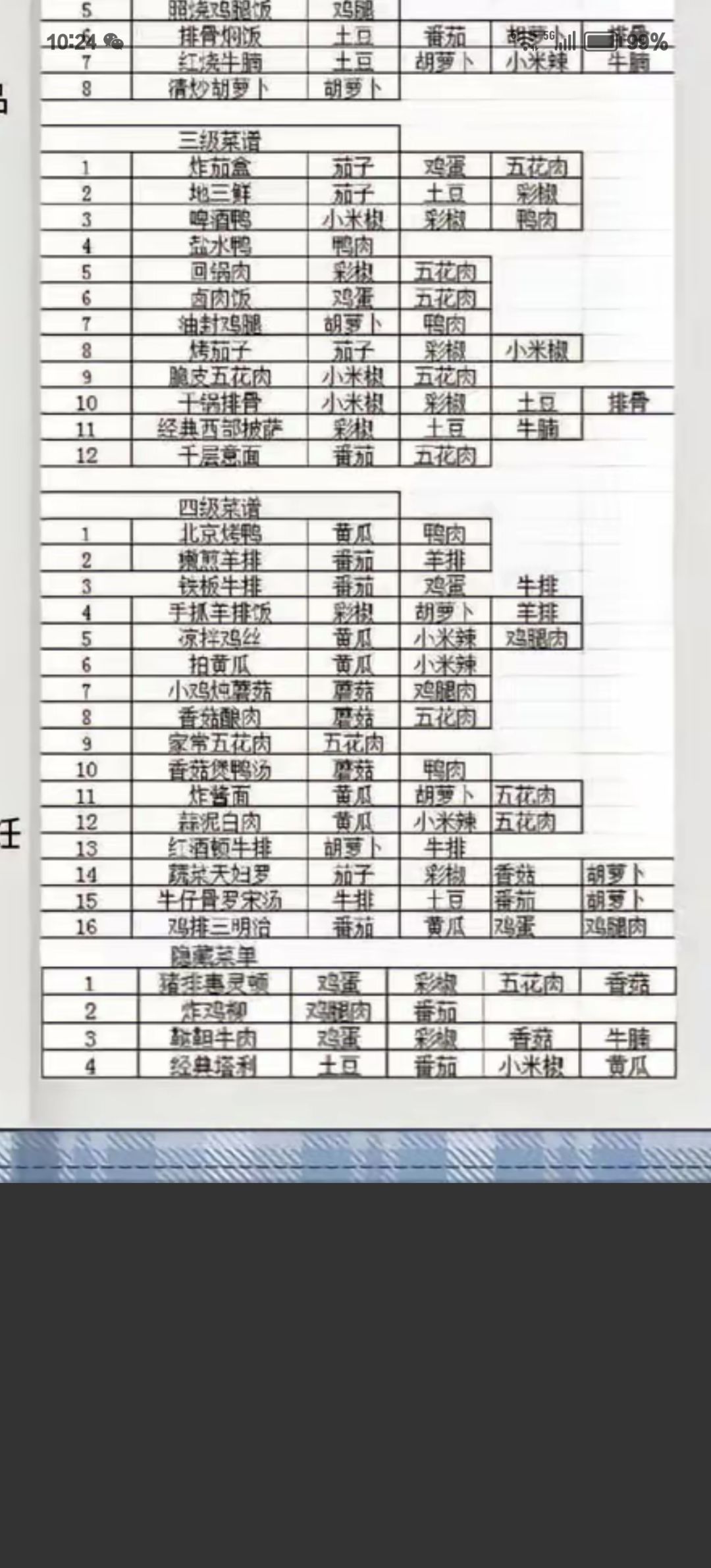 我的休闲时光菜谱大全截图