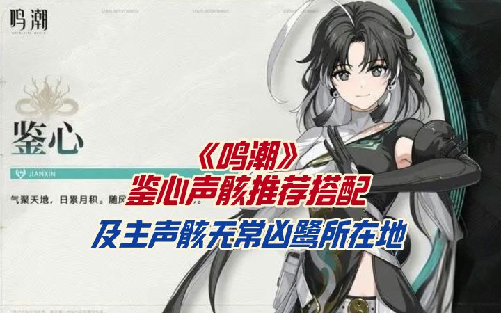 《鸣潮》鉴心声骸推荐搭配及主声骸无常凶鹭所在地截图