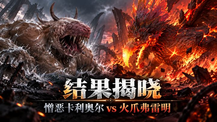 【墟域乱斗】第19期来啦,「火爪弗雷明」闪避拉满赢下对局!截图