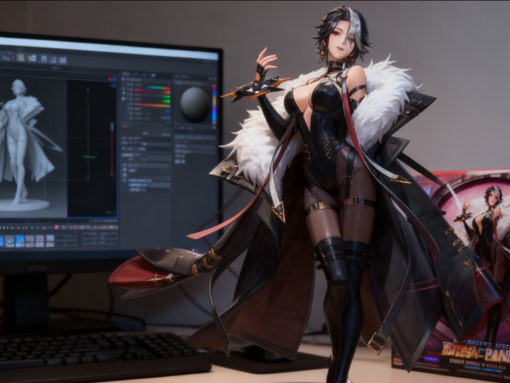 还有谁没有自己喜欢角色的3D手办啊 5