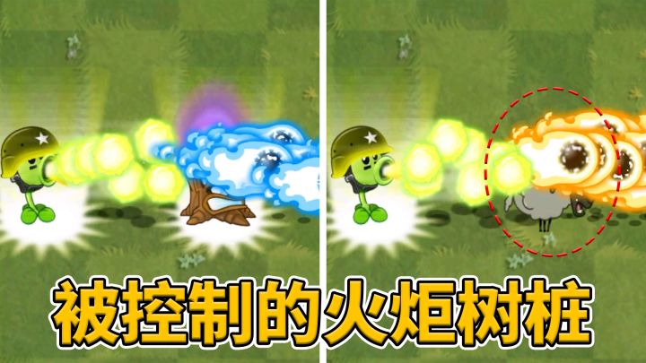 植物大战僵尸2:被控制的火炬树桩还有效吗?截图