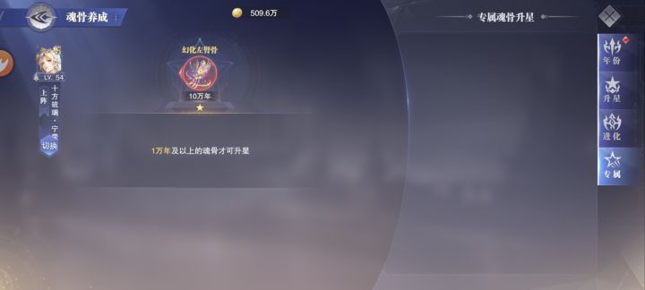 这个魂骨要怎么升星呢截图