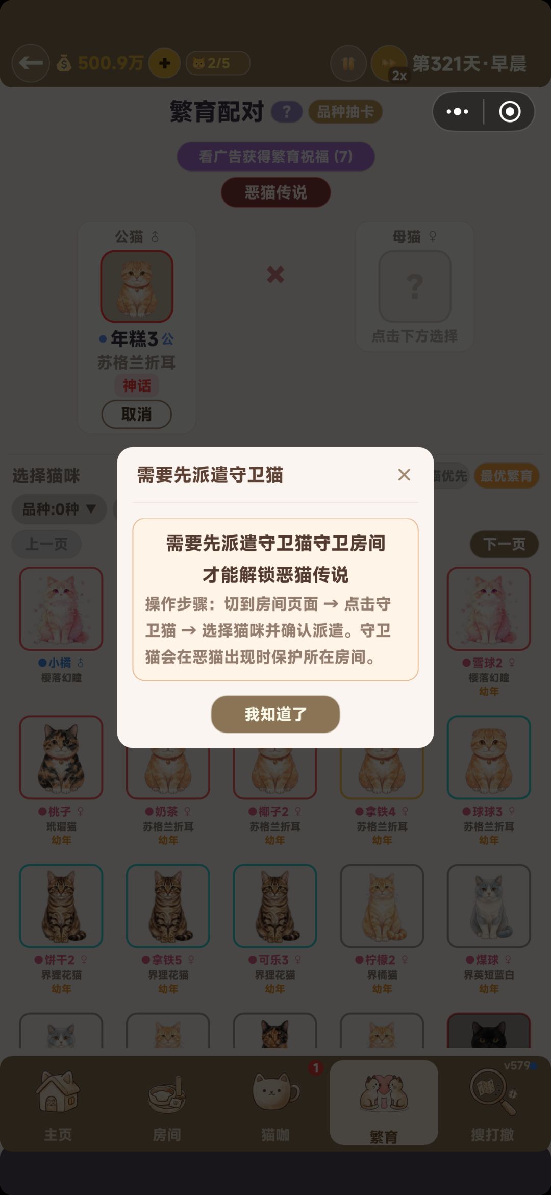 头大,有猫王了怎么安排他巡逻啊 1