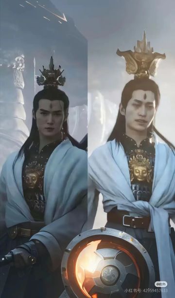 太像了这才是我心中杨戬形象