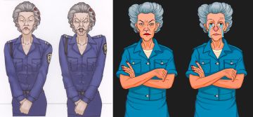 《熄灯睡觉》关于阿姨形象设定，开发日志第10期