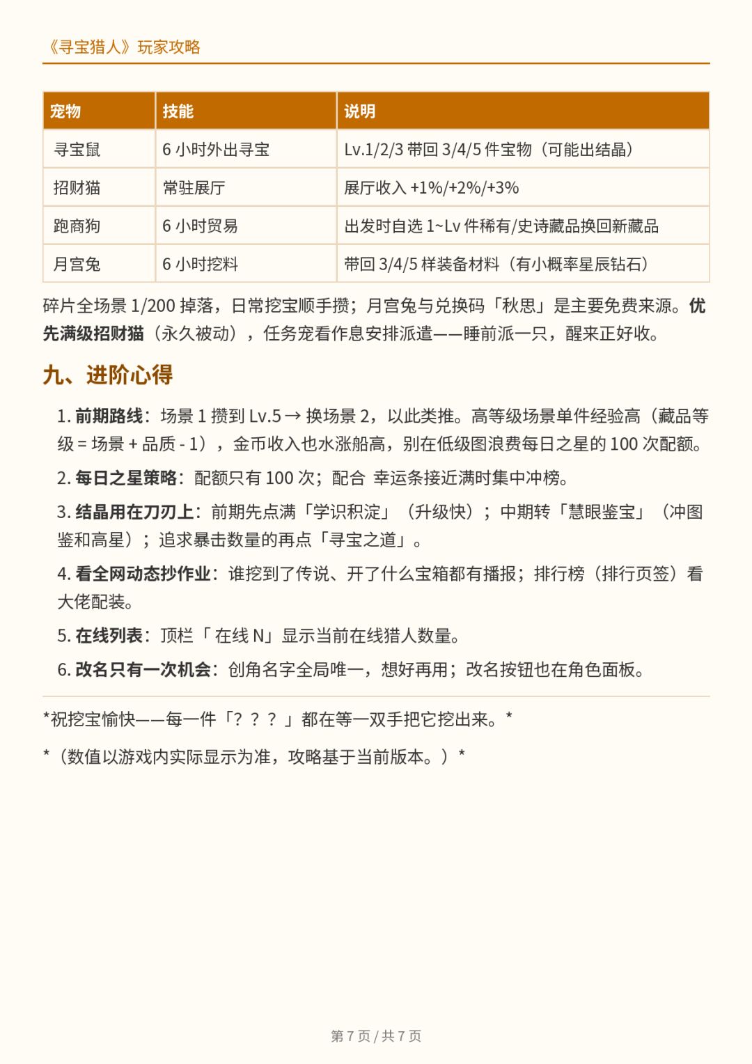 新手攻略 7