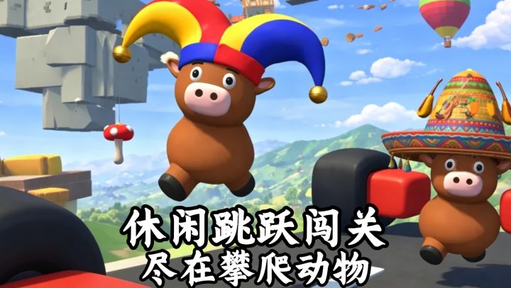休闲跳跃闯关,尽在攀爬动物截图