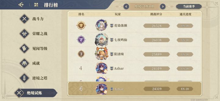 也是品完了绝境试炼截图