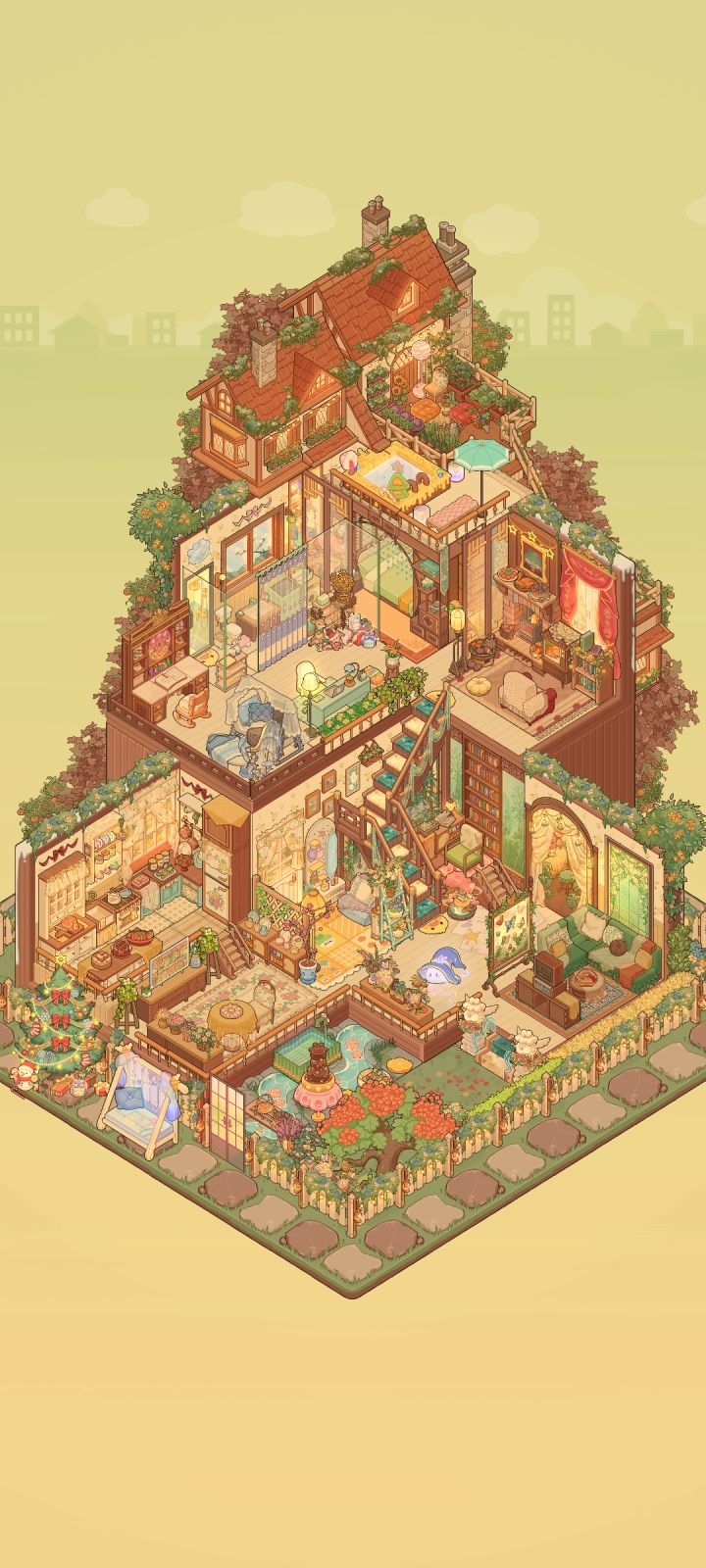 森系小屋截图