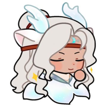 莲花绽放 神鹿来袭 | 《光·遇》九色鹿季表情包请查收~