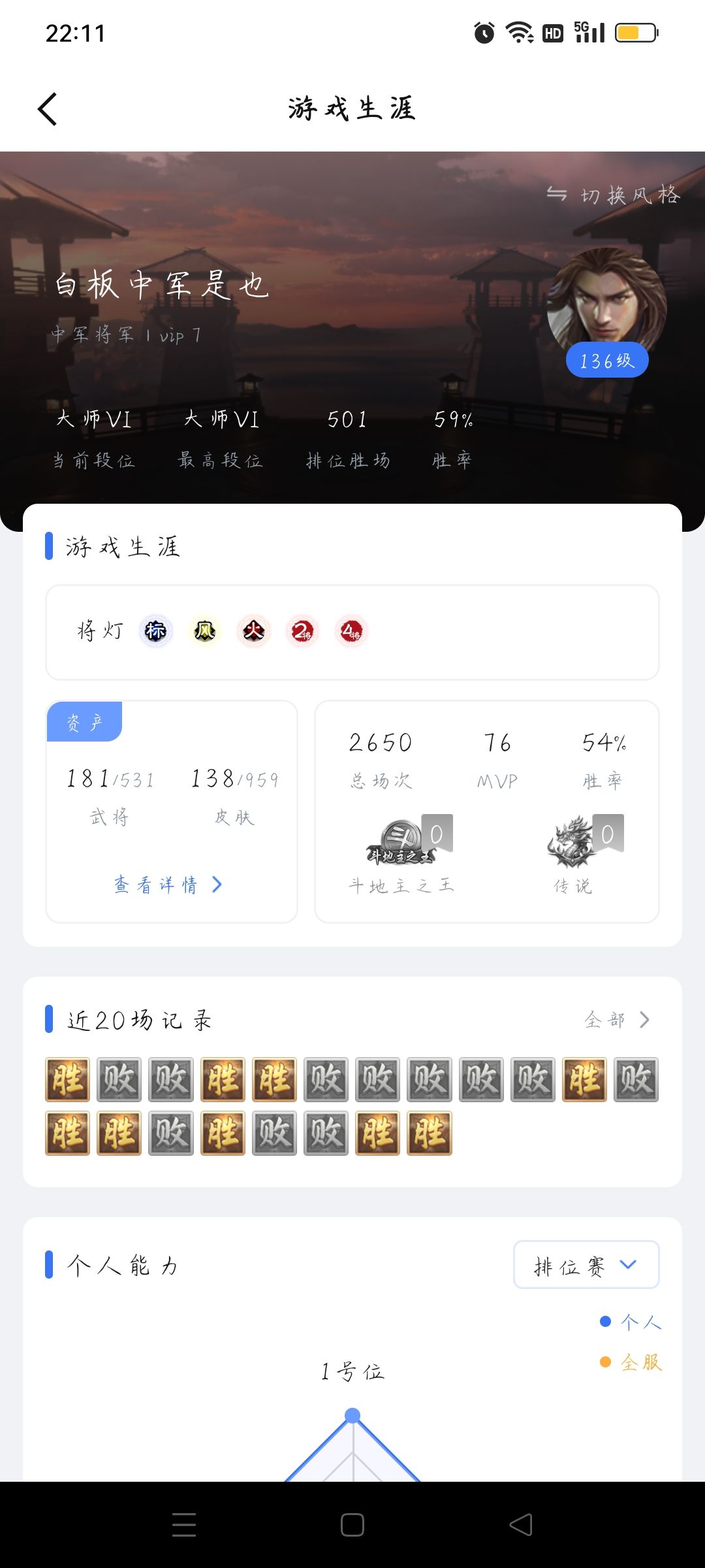 白板中军 2