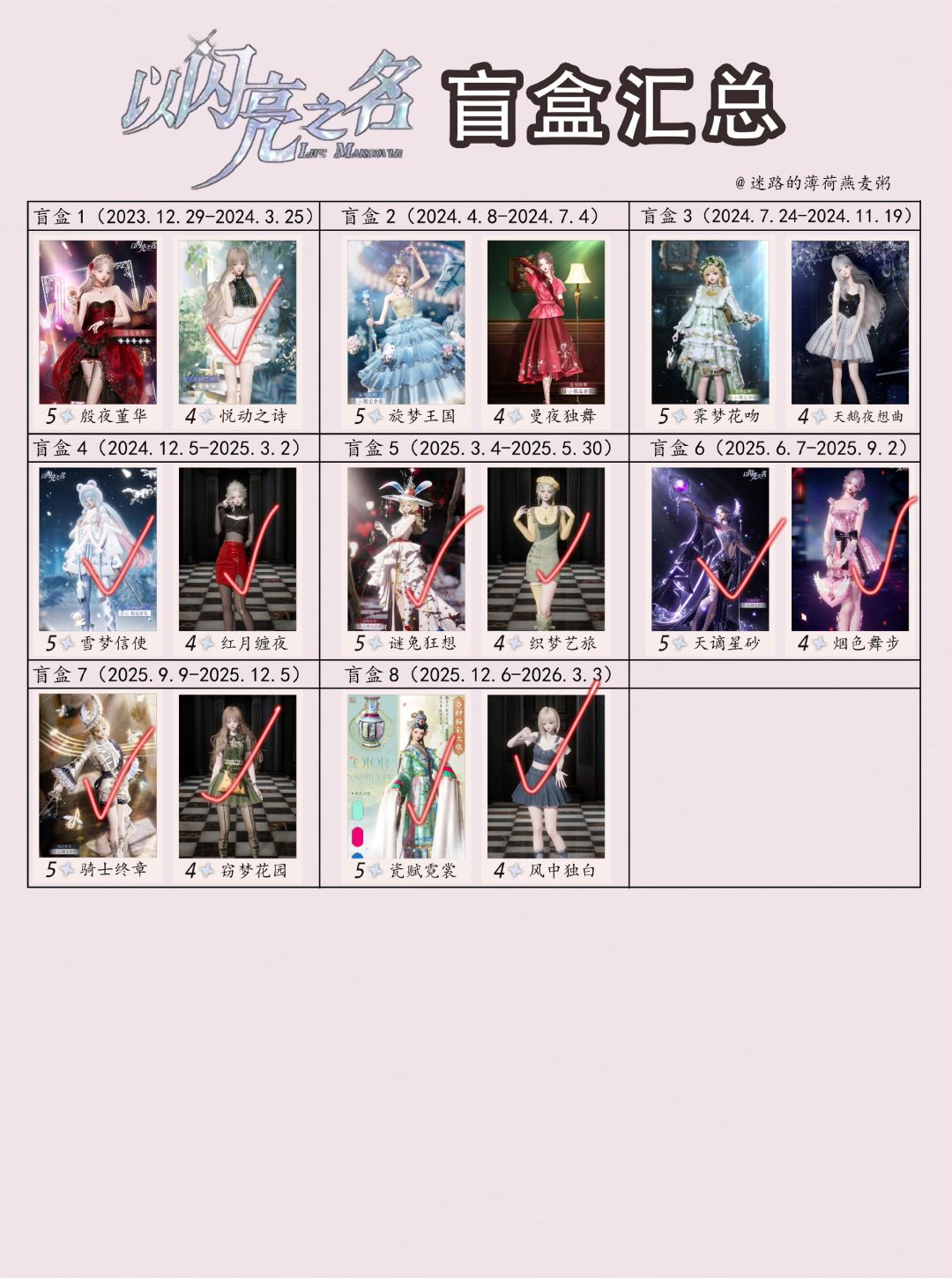 今年的小汇总 3