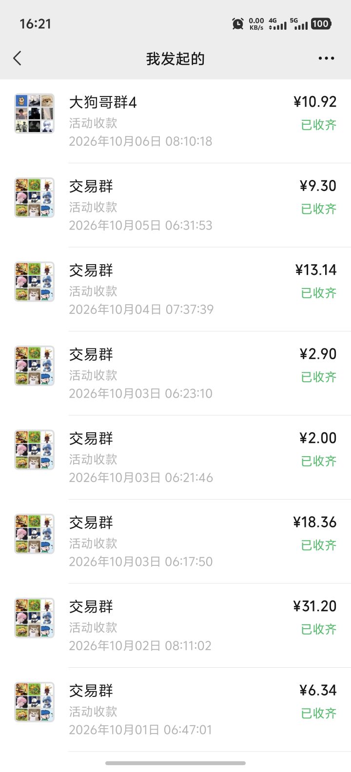 大家都回本了吗?赚了多少了截图