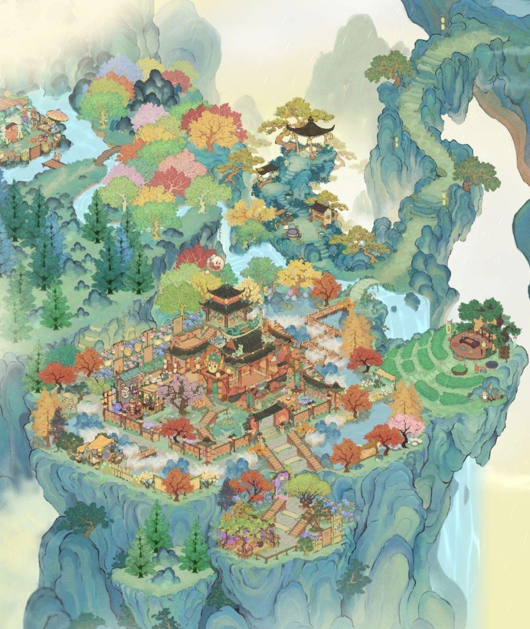 桃源深处有人家云岫峰布局Ⅰ天上宫阙 2