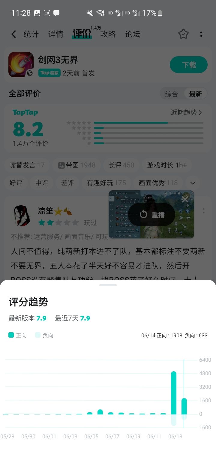 去看看评价,看看那些五星的主页你就懂了截图