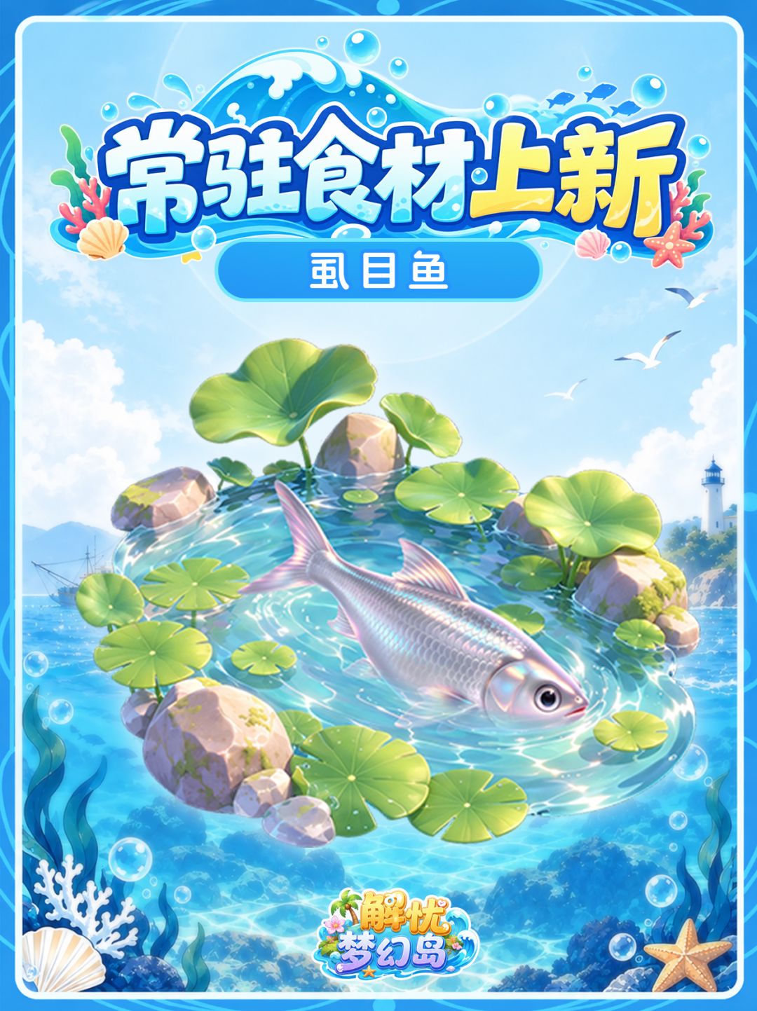 常驻食材预告 | 10月12日全新上线🌊 7
