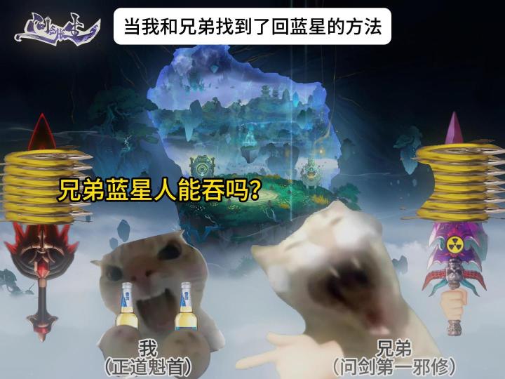 当我和兄弟找到了回蓝星的方法截图