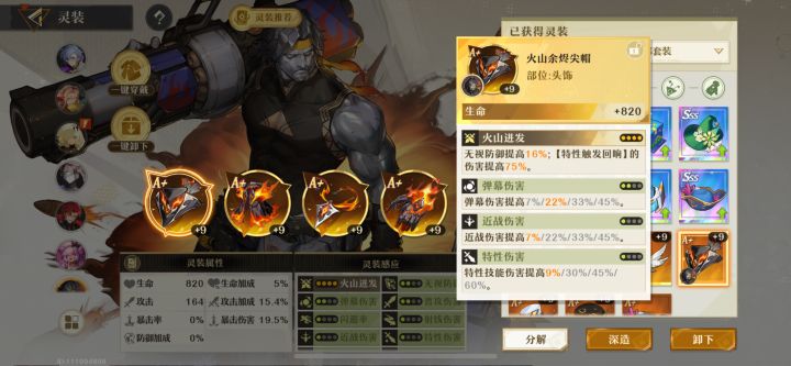 后台角色带什么装备呢?截图