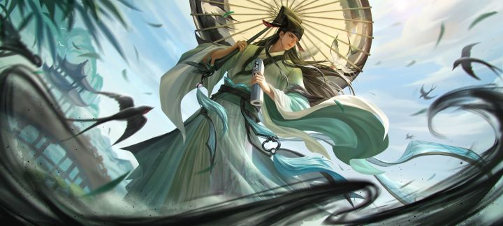 新皮肤爆料丨陆逊·青衫烟雨客:断桥难断尘寰事,西子湖畔续前缘截图