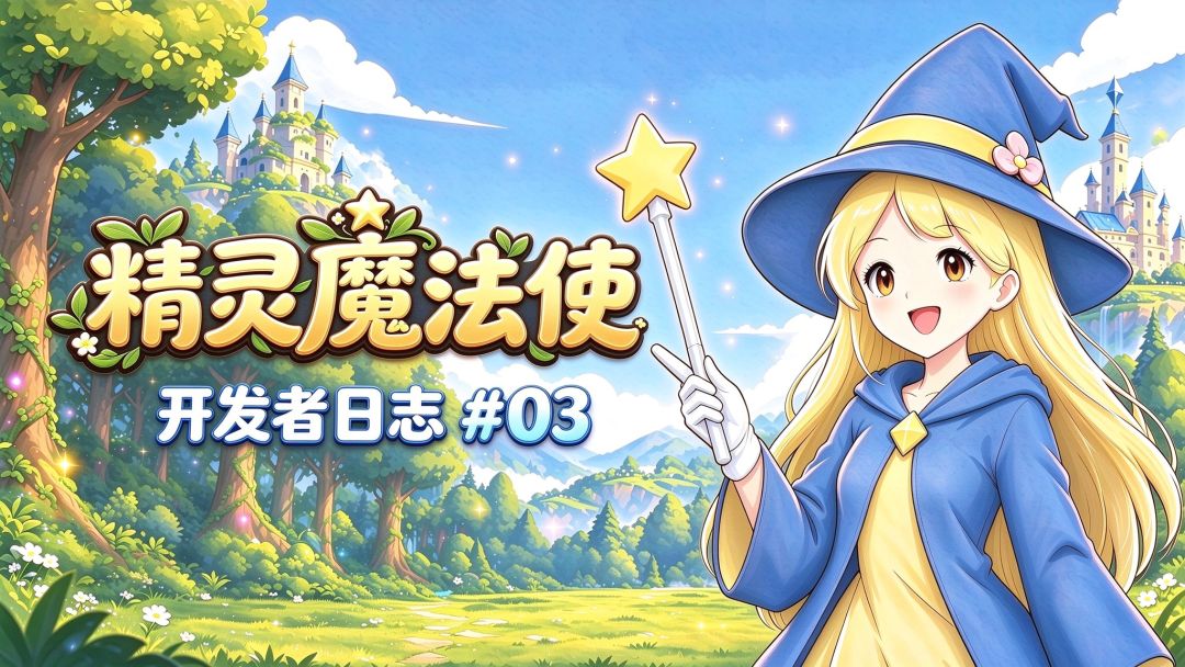 《精灵魔法使》开发者日志 #03丨关于我做不出美术风格这件事 1