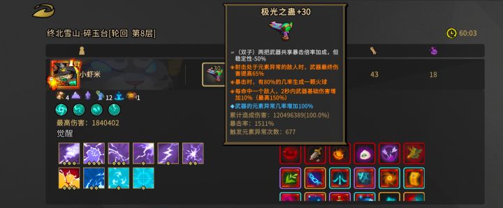 单人轮八闪电链老虎，还行截图