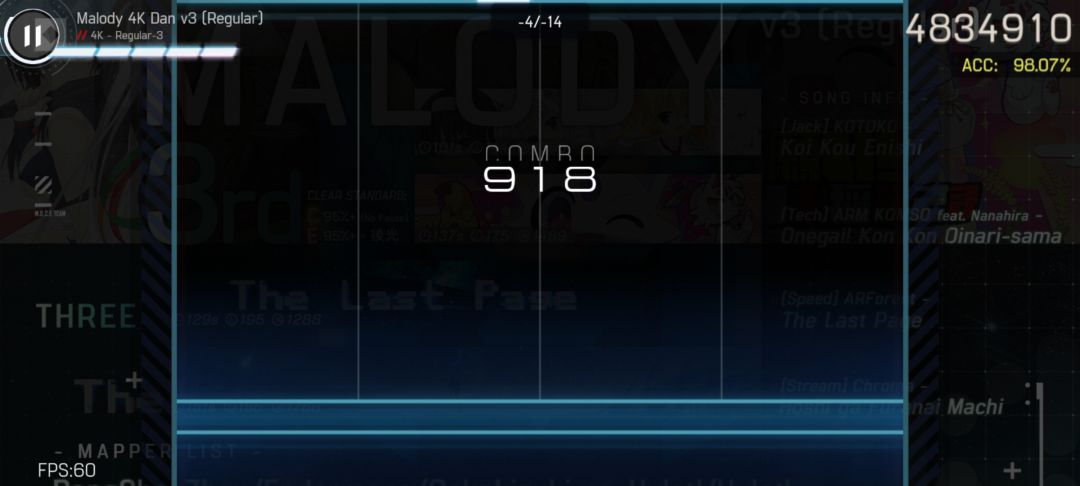 malody 4k 3dan 97.95%👿👿👿 2