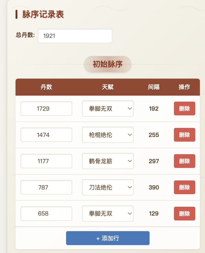 步惊云洗脉截图