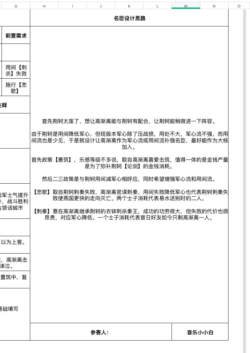 高渐离——军心流大核? 2