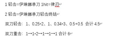 关于常见攻击的削韧效果关系图 2
