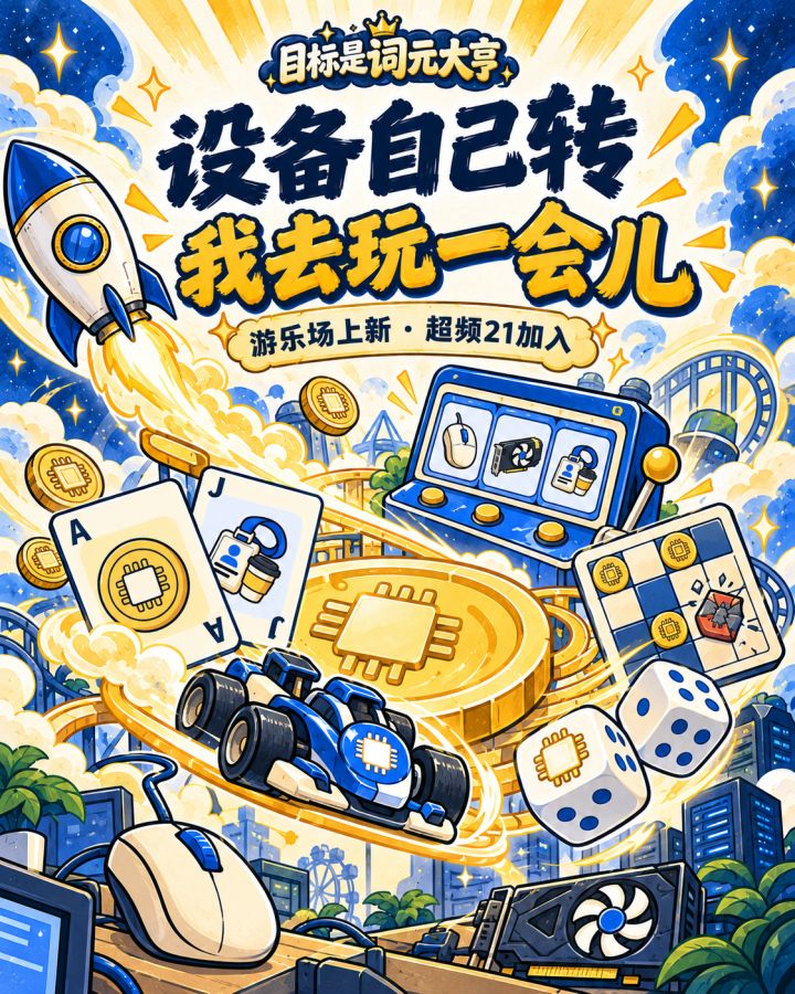 v1.0.21 更新公告 新增小游戏超频21!截图