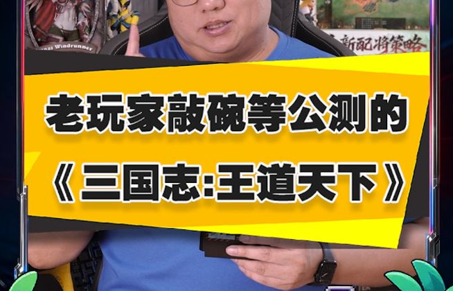老玩家敲碗等公测的《三国志:王道天下》截图