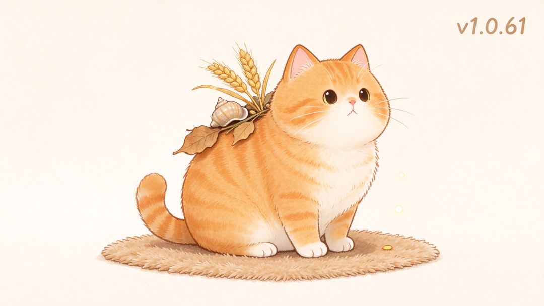 🐾 《本喵去巡视领地了》v1.0.61 更新公告 1