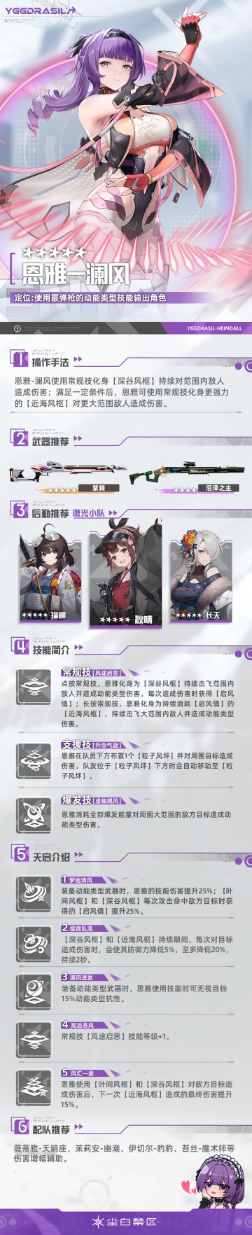 「天启者作战要点介绍 | 恩雅-澜风」