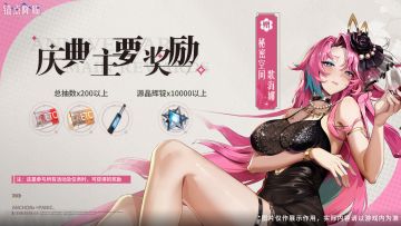 「周年庆活动情报」庆典主要奖励