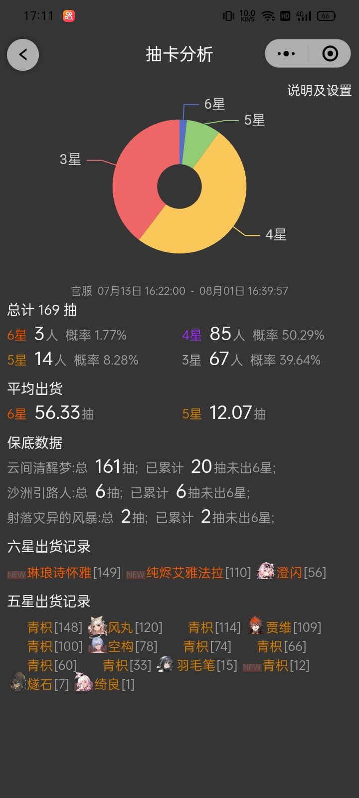 果然又是保底截图