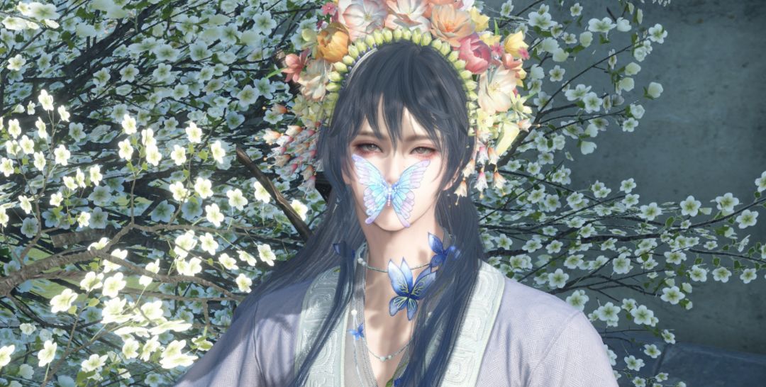 “凤尾蝶落在你眉睫。” 3