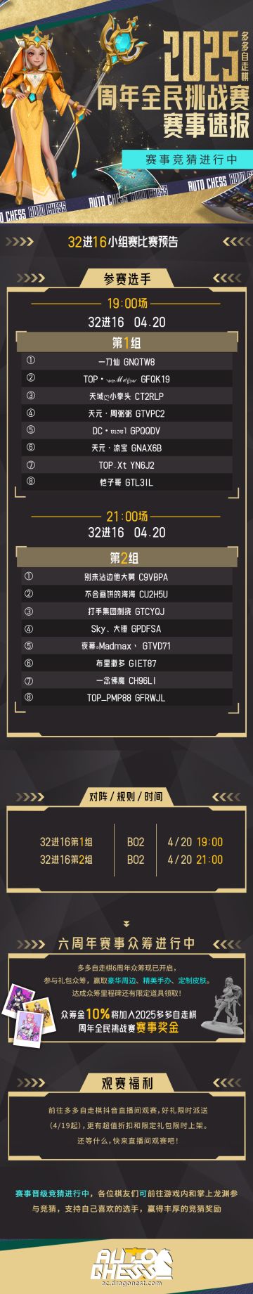 2025多多自走棋周年全民挑战赛赛事速报