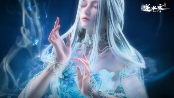 玉观音携新白发而来，横跨三大版本的终极BOSS将穿透屏幕蛊惑你！