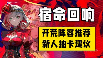 宿命回响！新人入坑必看~开荒阵容推荐，抽卡建议！