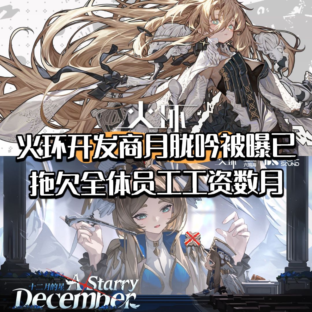 火环开发商月胧吟被曝拖欠全体员工工资数月 1